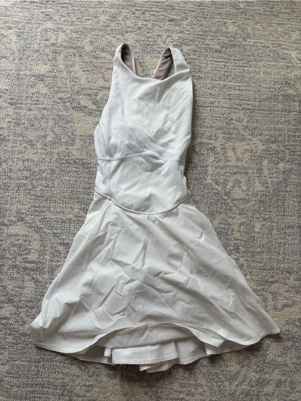 lululemon athletica White High-Low Athletic Fit Dress